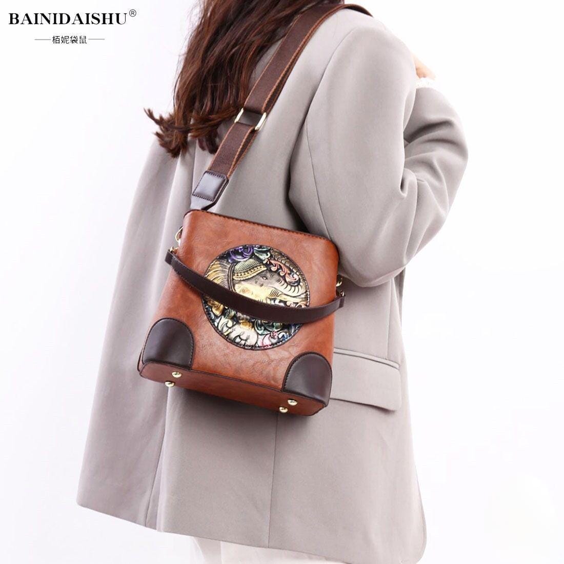 HANDBAG AND SLING BAG