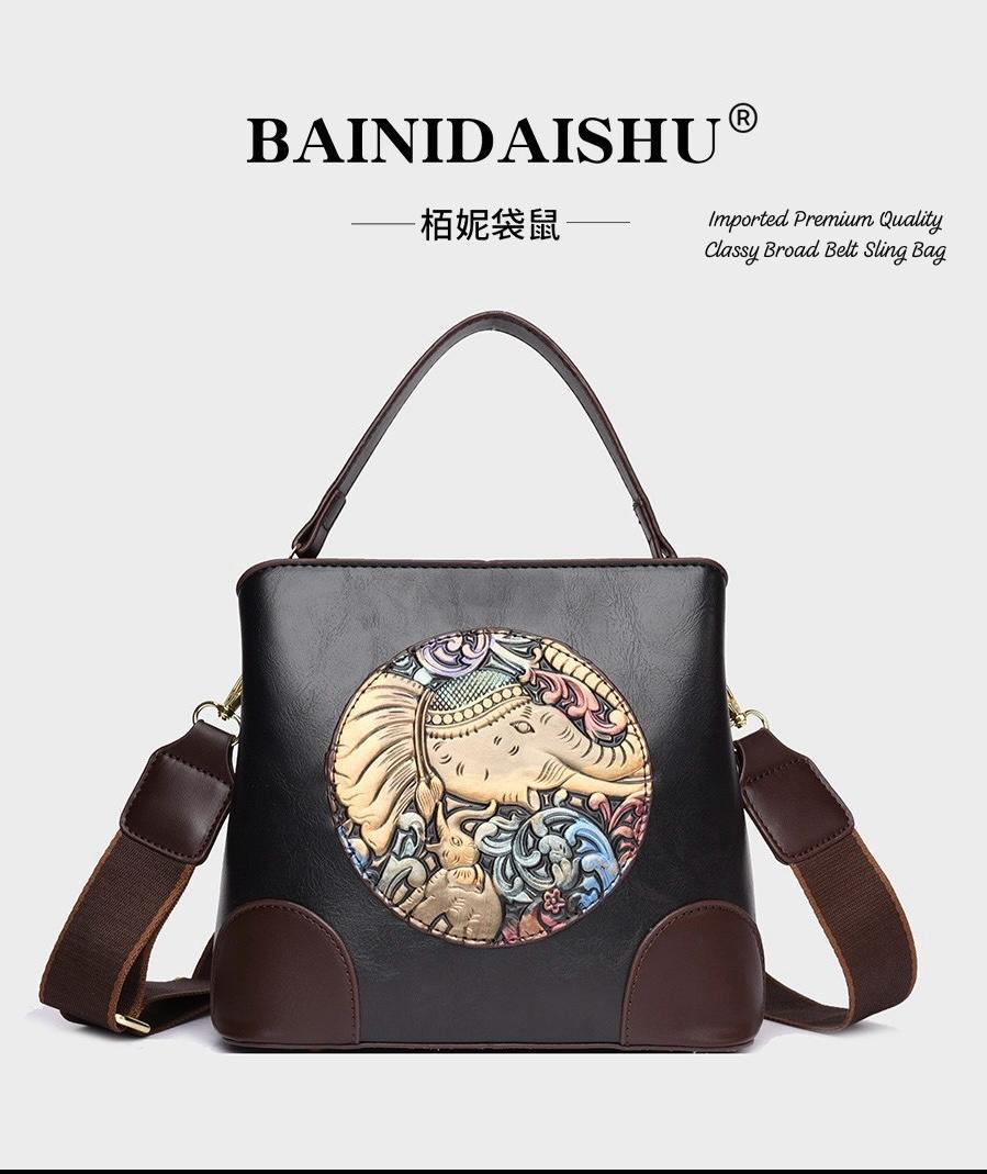 HANDBAG AND SLING BAG