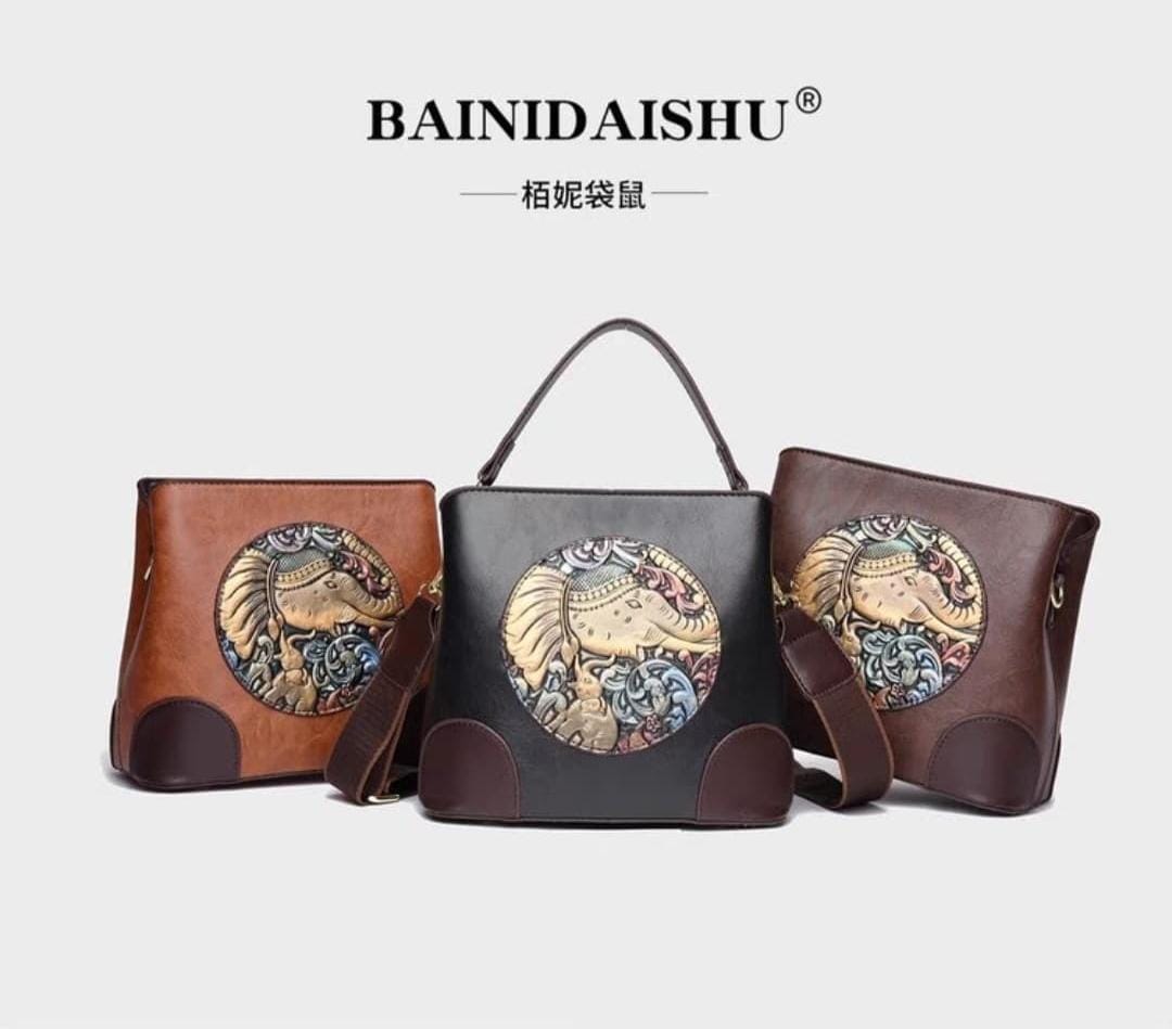 HANDBAG AND SLING BAG