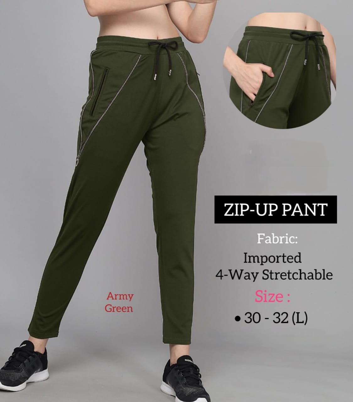 ZIP-UP PANT