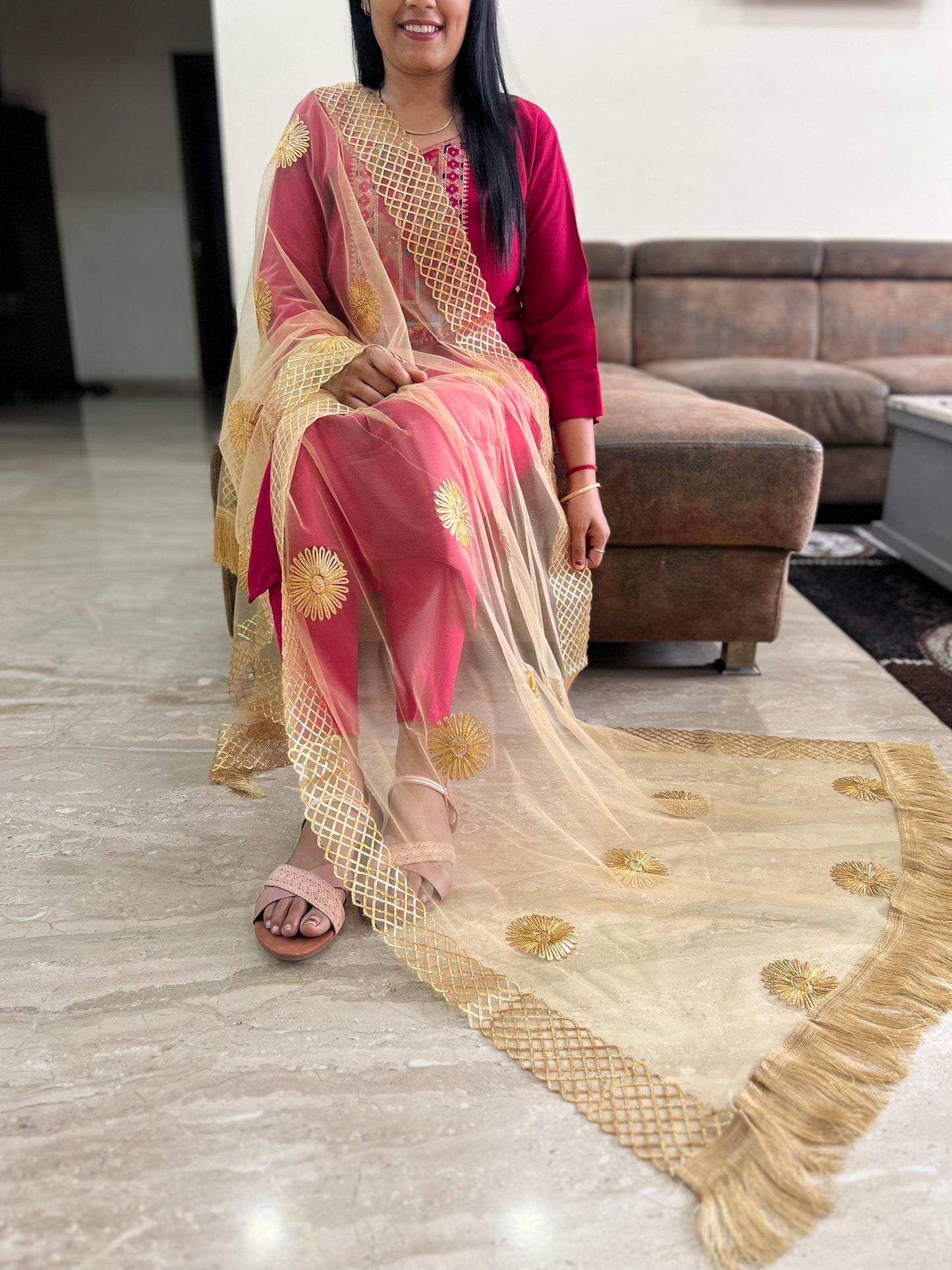 Net Dupatta