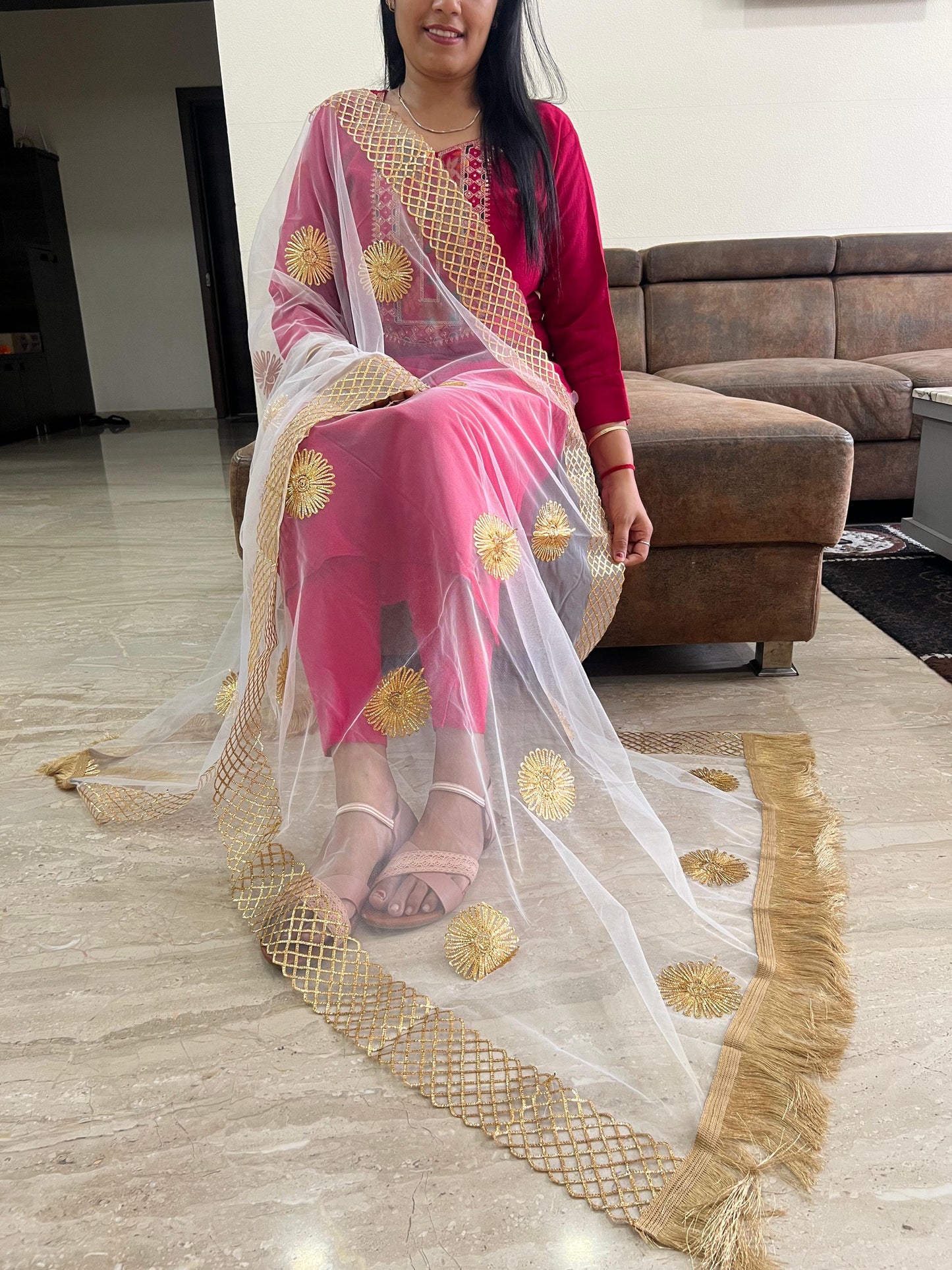 Net Dupatta