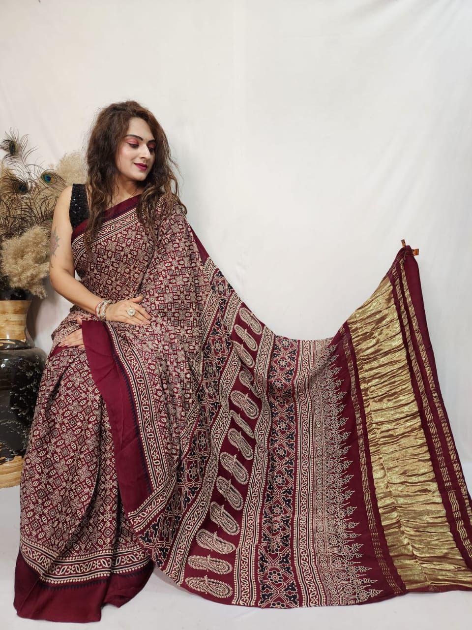 Modal Silk Saree