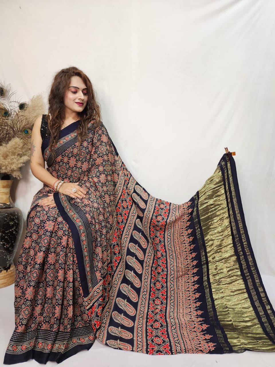 Modal Silk Saree