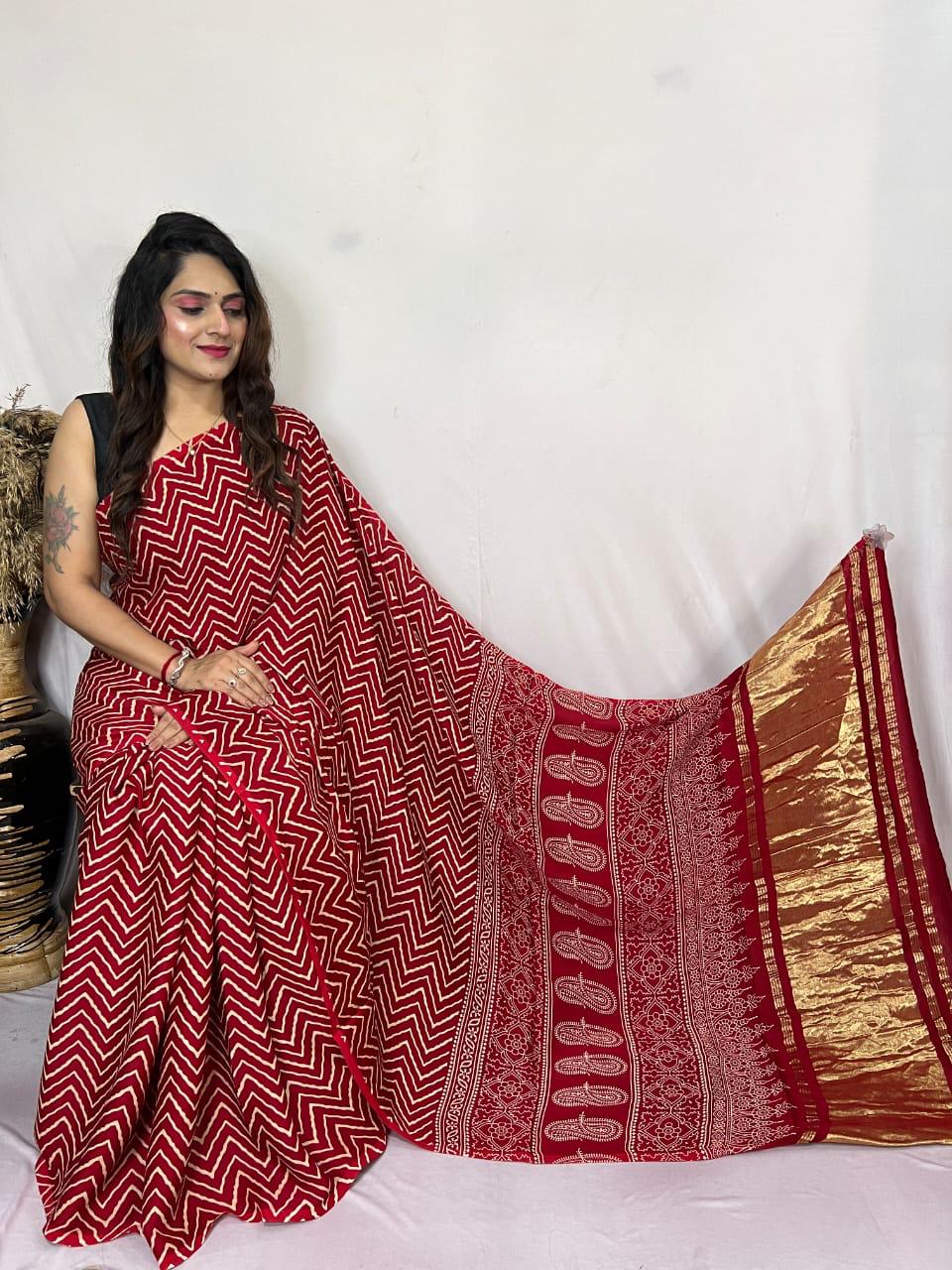 Modal Silk Saree