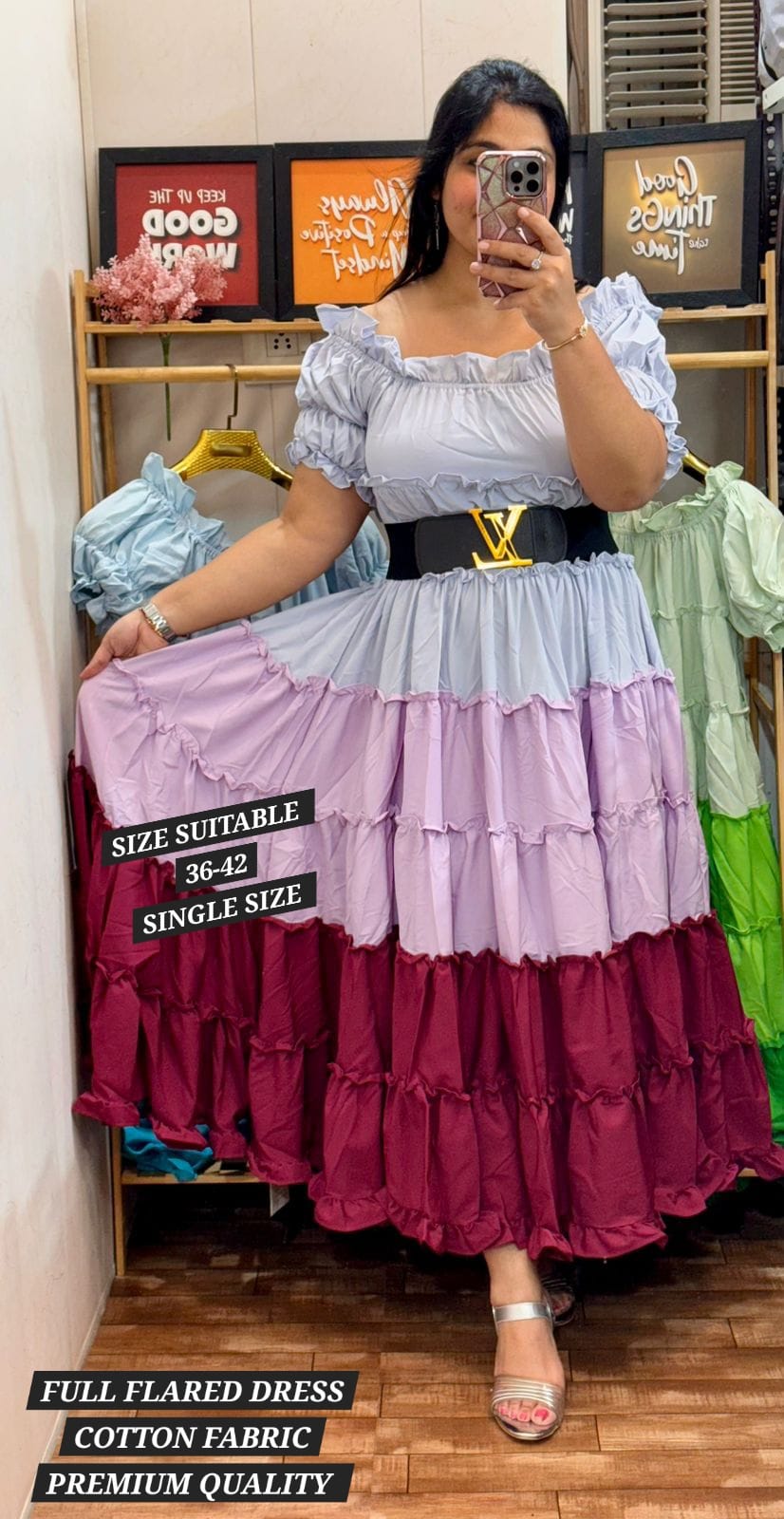 Full Flared Dress