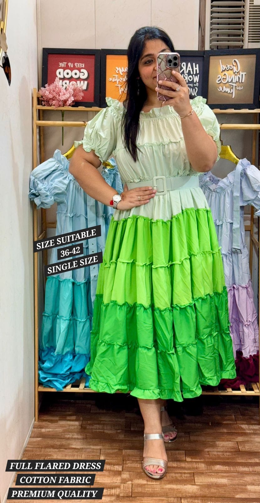 Full Flared Dress