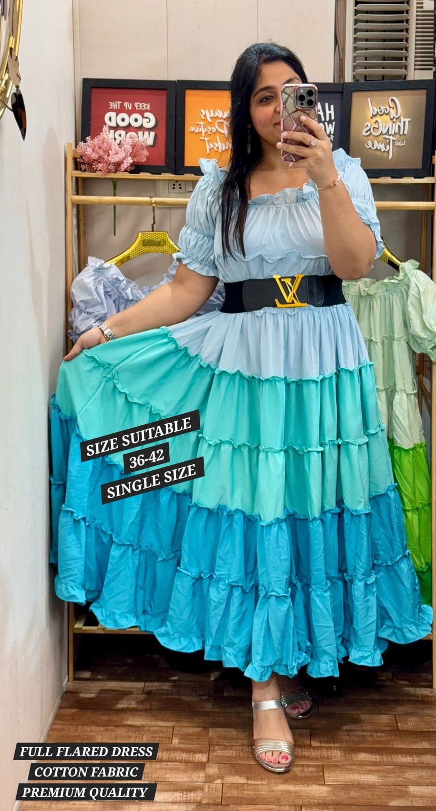 Full Flared Dress