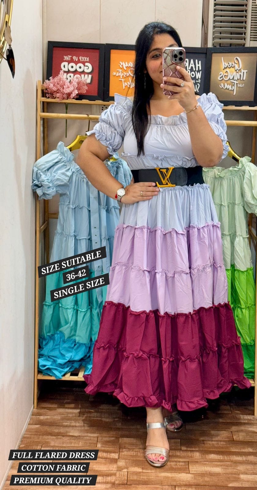 Full Flared Dress