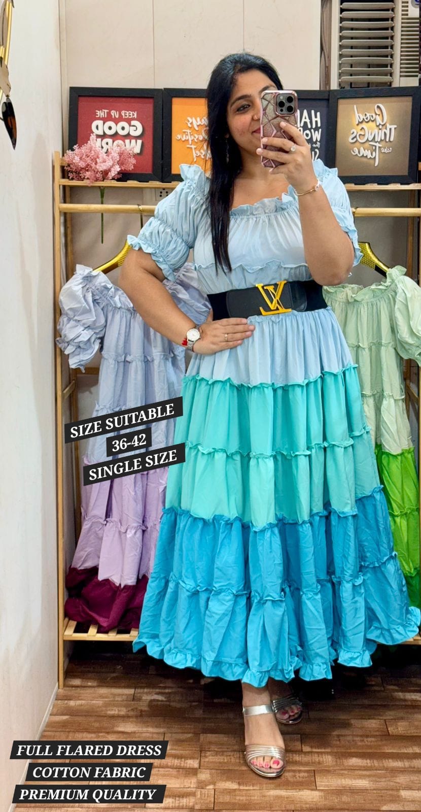 Full Flared Dress