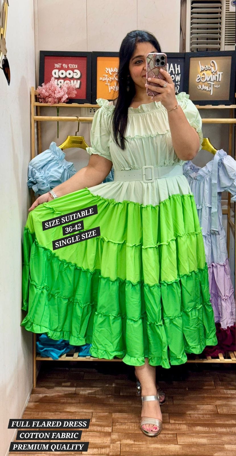 Full Flared Dress
