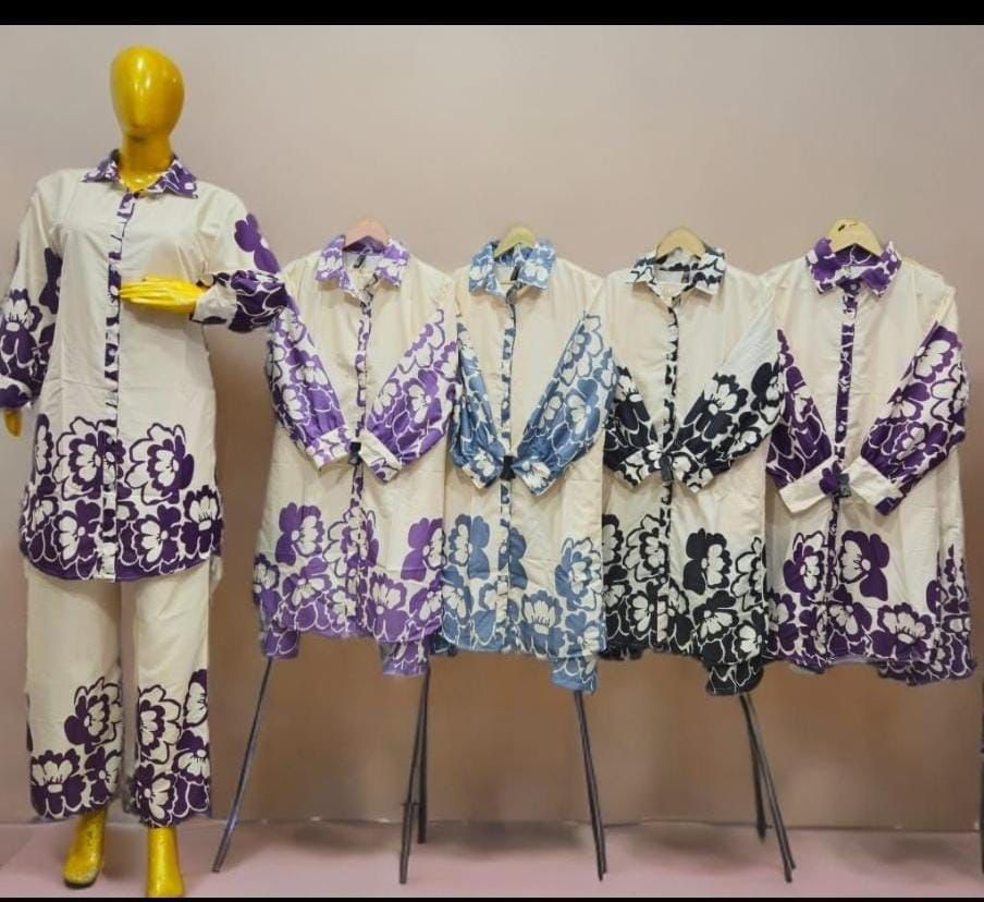 Digital Print Korean Co-ord Set