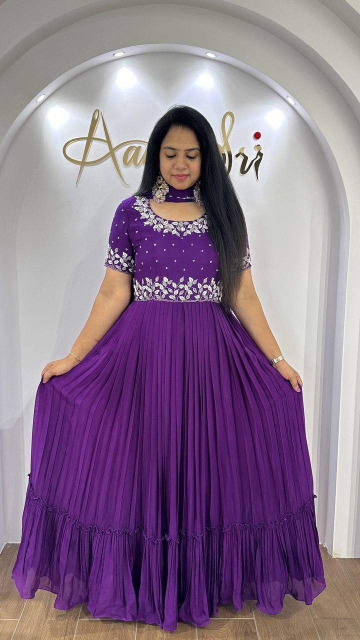 1023 LIKHA PURPLE SUIT