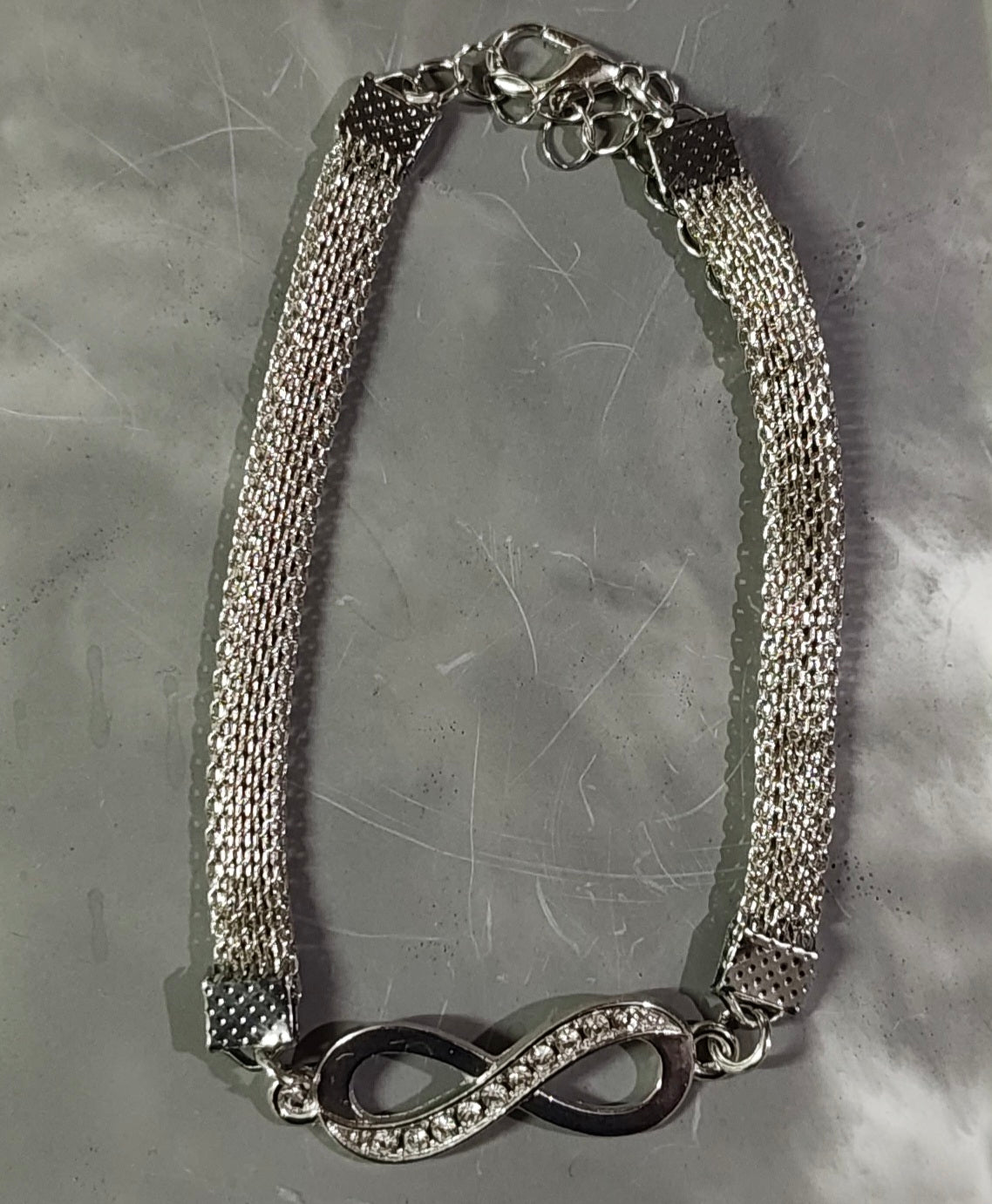 Silver Infinity Bracelet