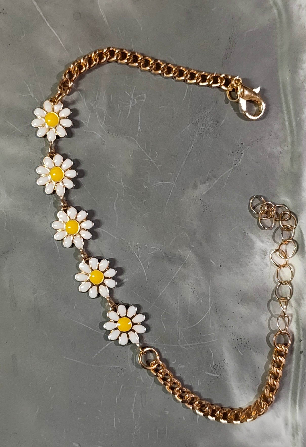Golden Daisy Bracelet