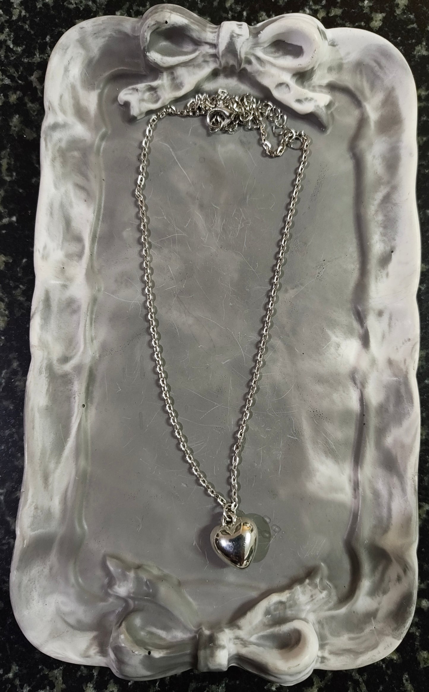 Silver Heart Necklace