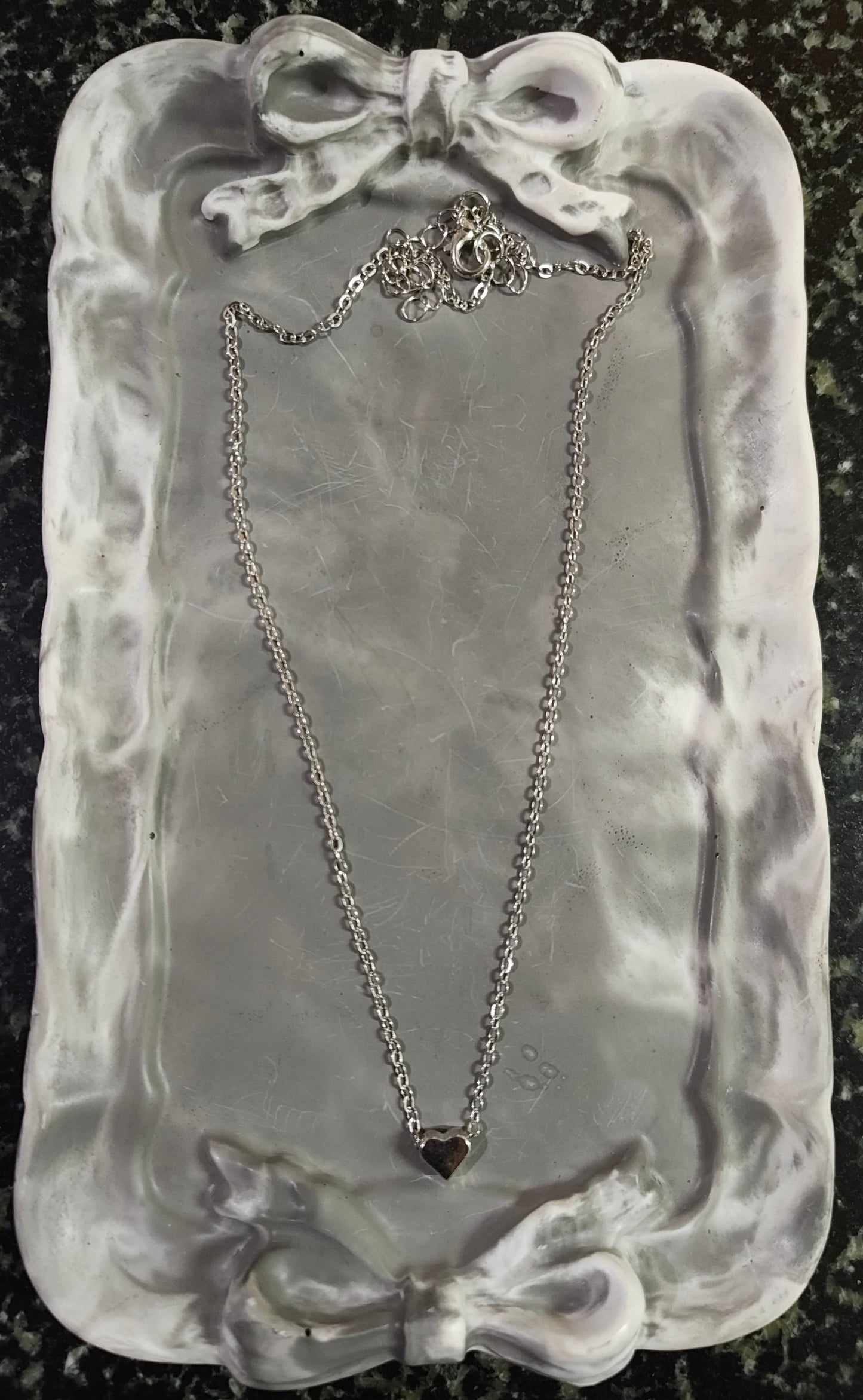 Silver Heart Necklace