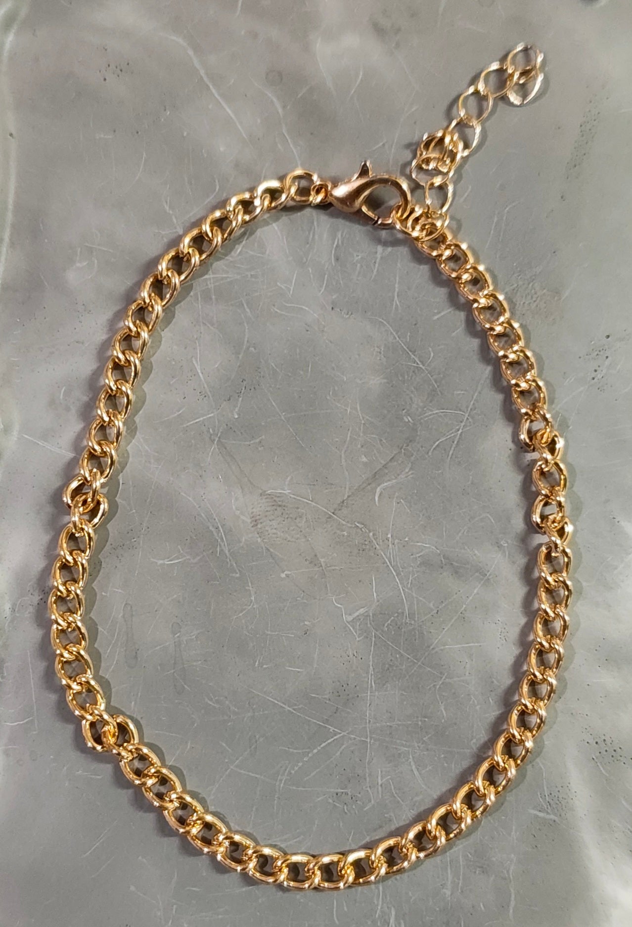 Golden Chain Anklet
