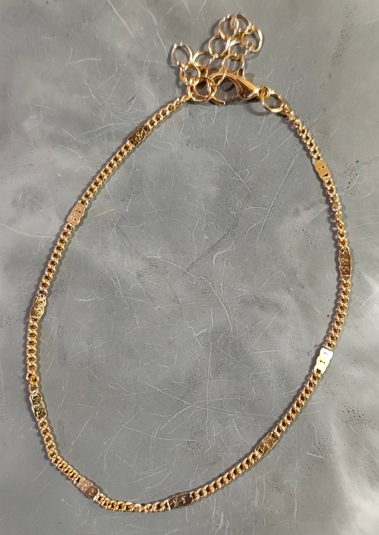 Golden Chain Anklet