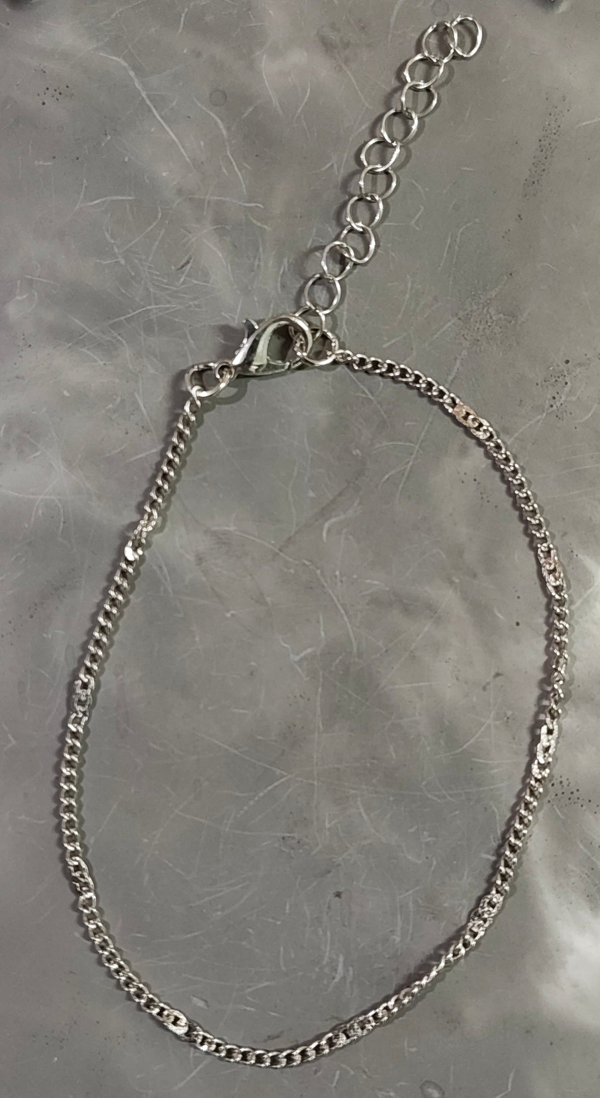 Silver Chain Anklet