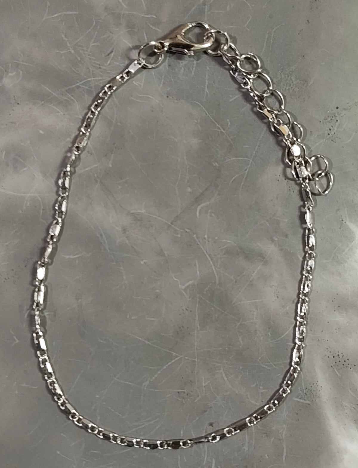 Silver Chain Anklet