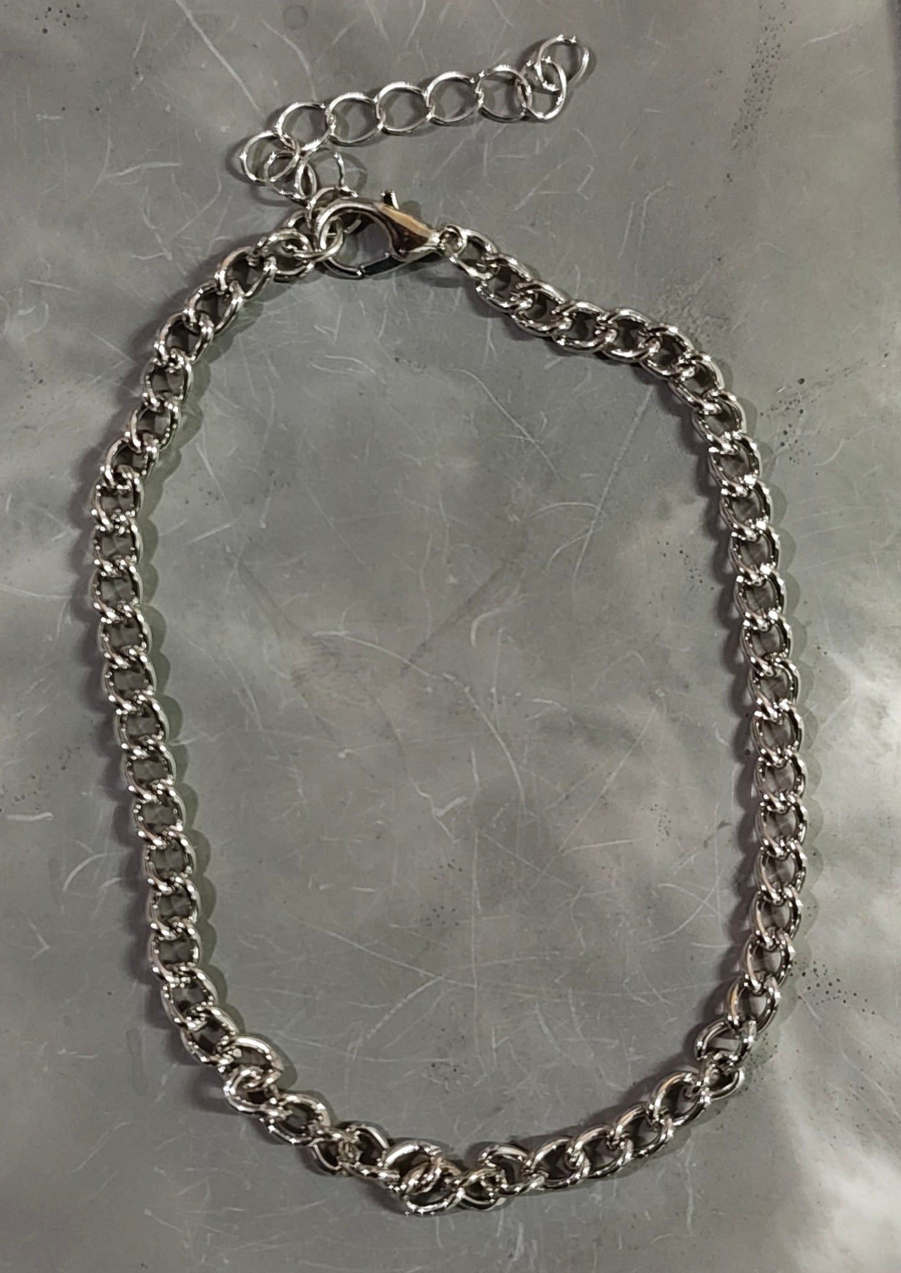 Silver Chain Anklet