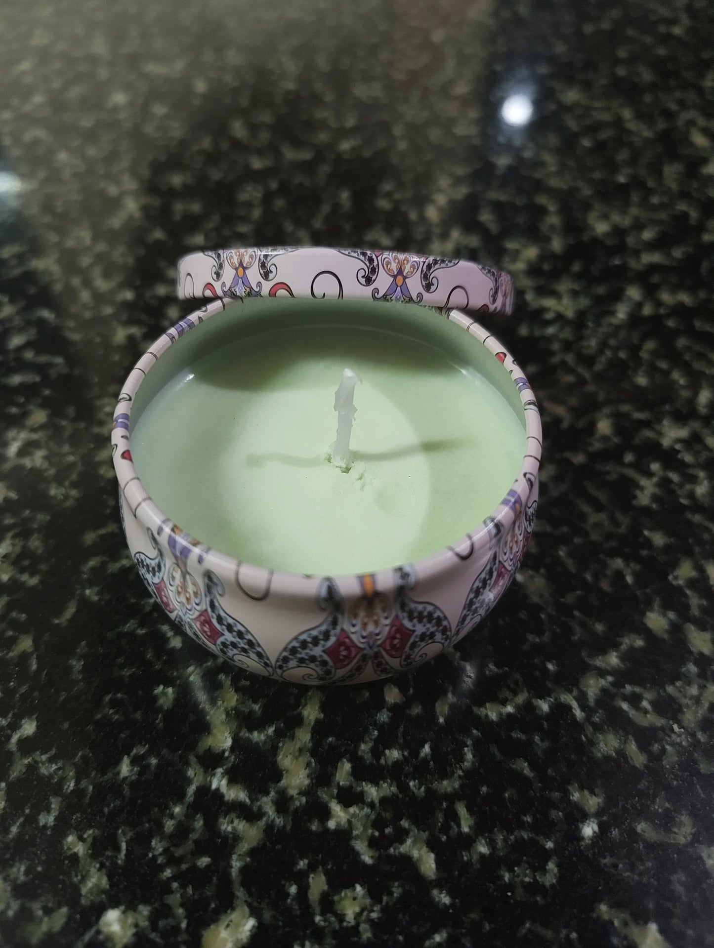 Morning Love Mandala Tin Candle