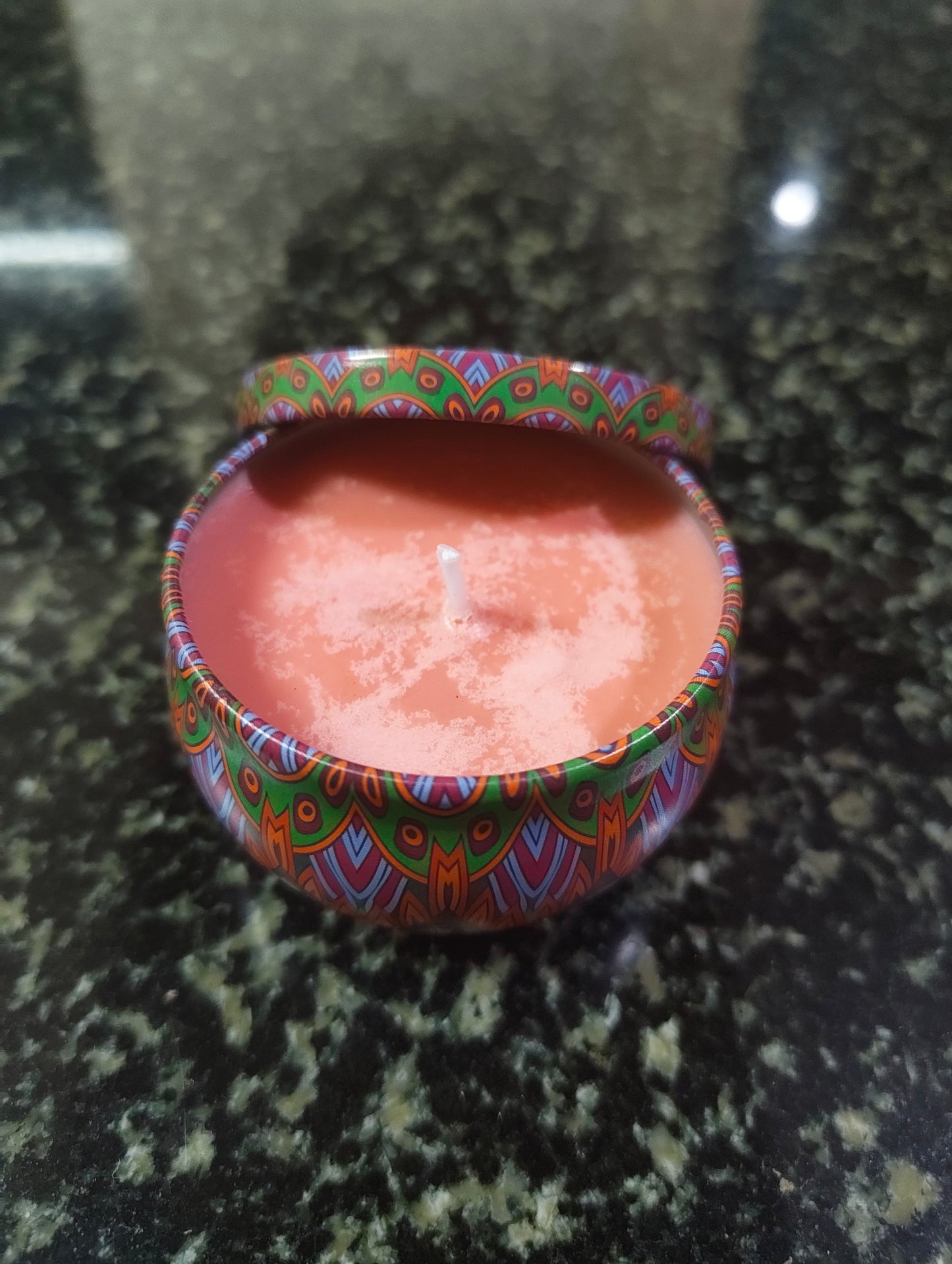 Mystic Lover Mandala Tin Candle