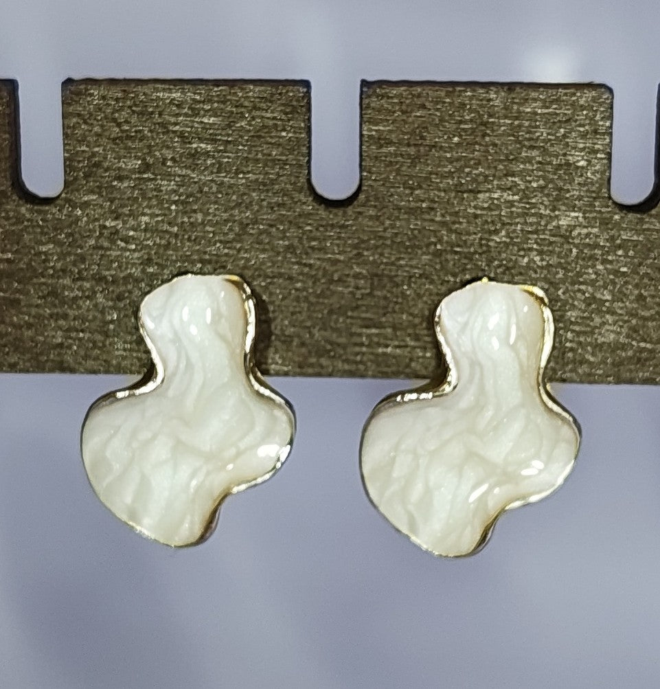 White Cloud Earrings