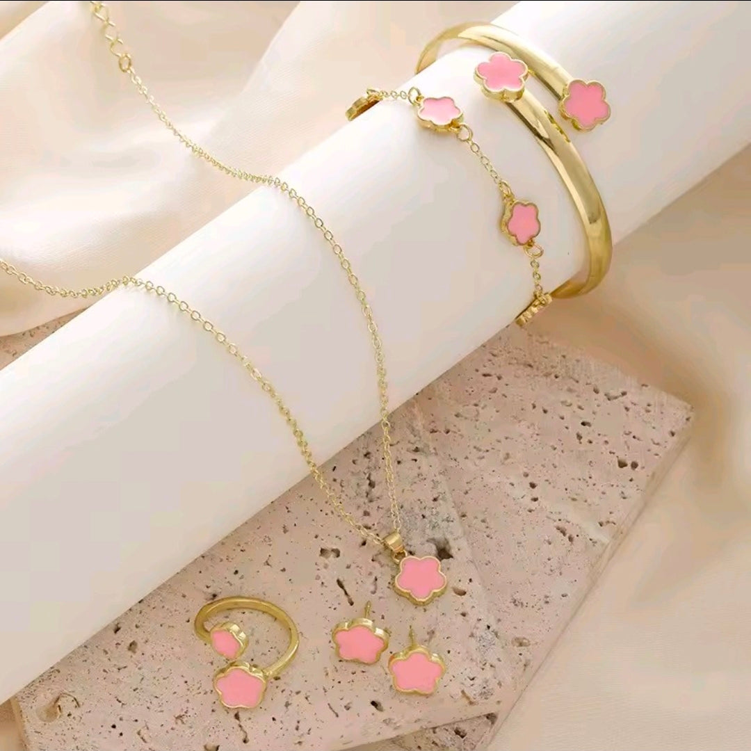 Five Petal Clover Set