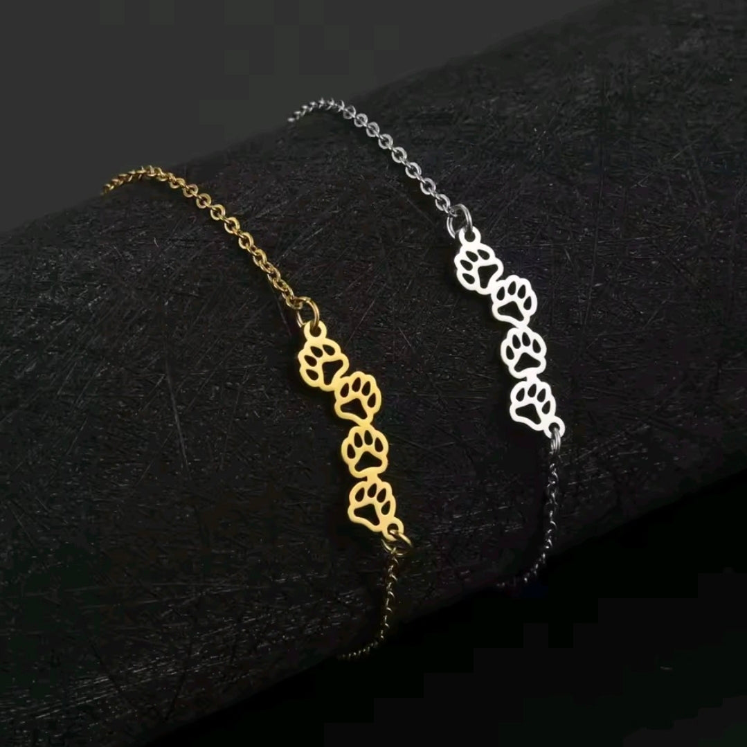 Animal Footprint Bracelet