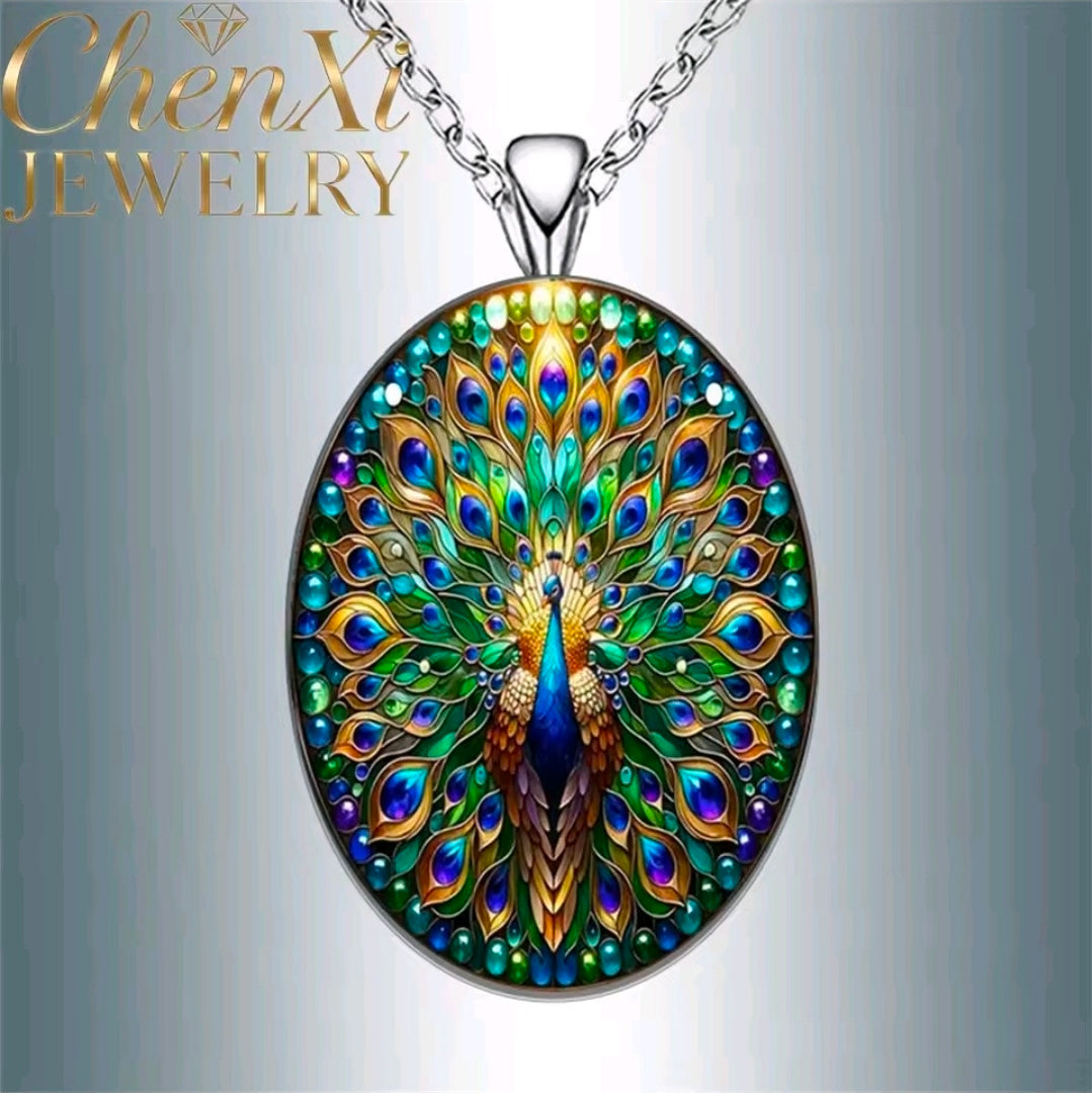 Peacock Necklace