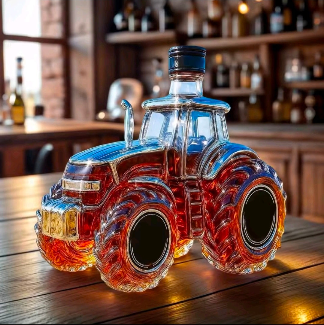 Tractor Whiskey Decanter