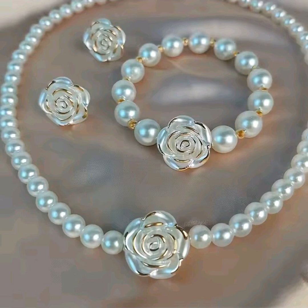 Rose Pearl Set