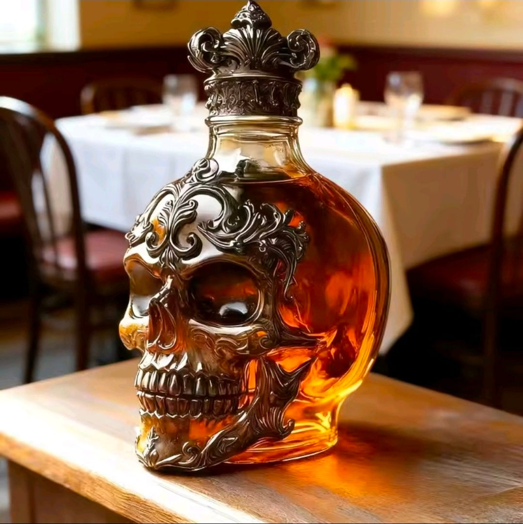 Skull Whiskey Decanter
