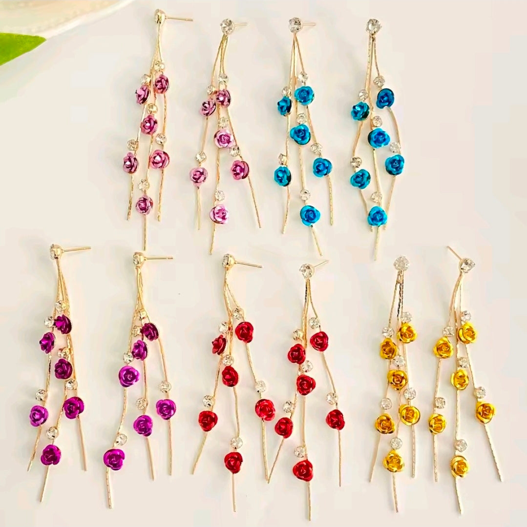 Rose Earrings