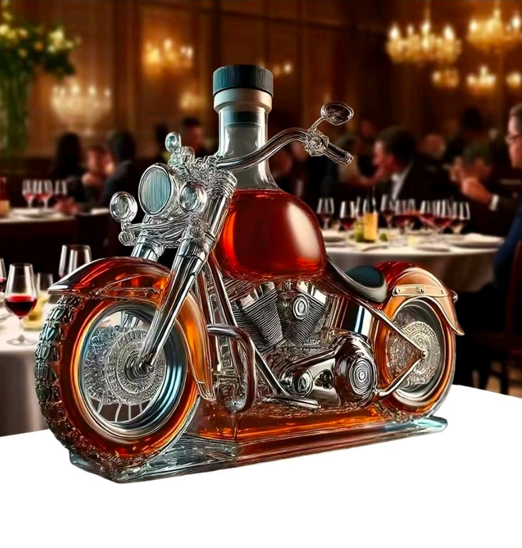 Motorcycle Decanter