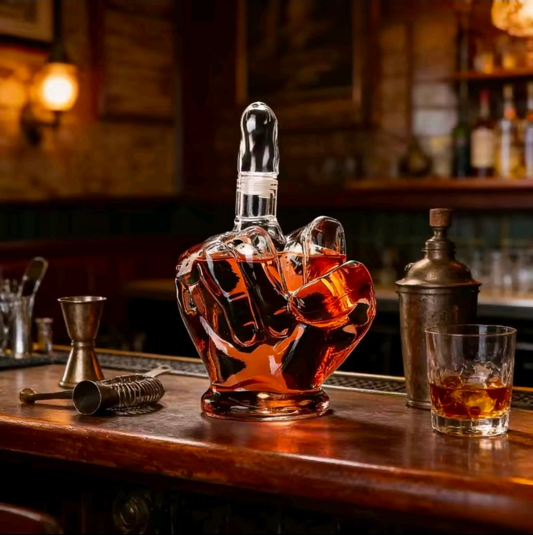 Finger Whiskey Decanter