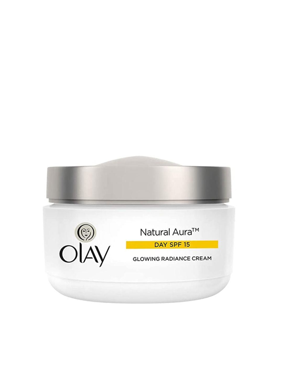 Olay Natural Aura Glowing Radiance Day Cream with SPF15 with Vitamin B3, Pro B5 & E