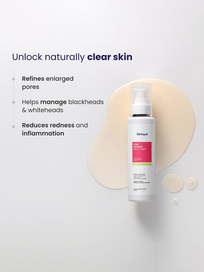 Re'equil Pore Refining Face Toner with Aloe Vera & Glycerin
