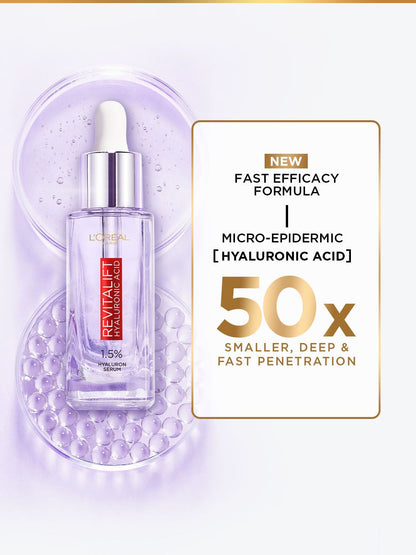 LOreal Paris Revitalift Hyaluronic Acid Serum for Hydrating & Plumping Skin