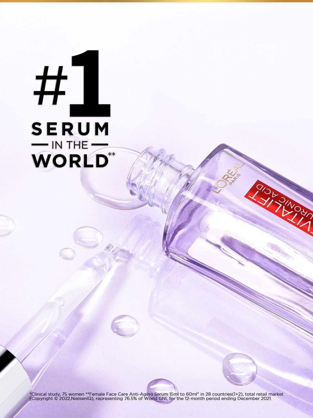 LOreal Paris Revitalift Hyaluronic Acid Serum for Hydrating & Plumping Skin