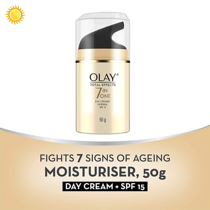 Olay Total Effects Day Cream with SPF15 - Fights 7 Signs of Ageing