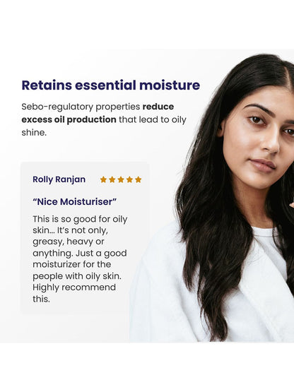 Reequil Oil Free Moisturiser for Normal, Oily & Combination Skin