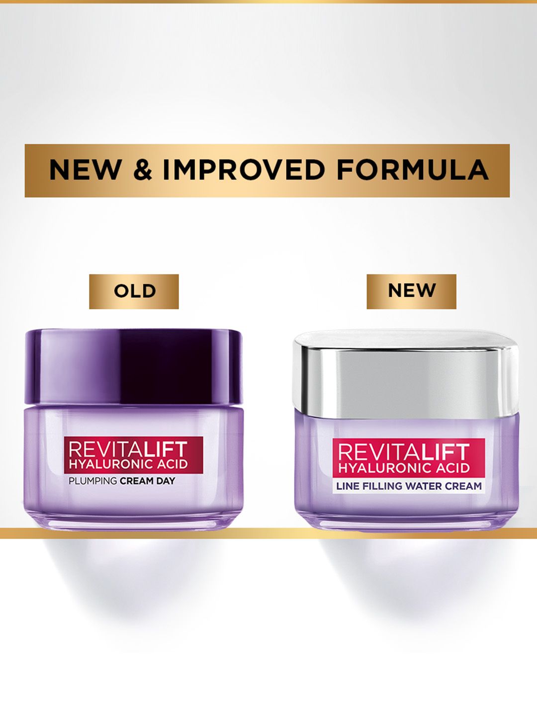 LOreal Paris Revitalift Hyaluronic Acid Line Filling Water Cream with Ceramides