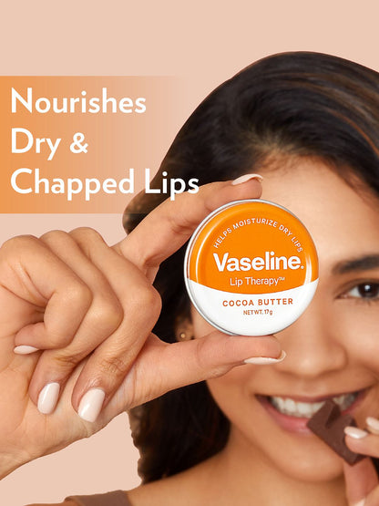 Vaseline Lip Therapy Cocoa Butter Lip Tin