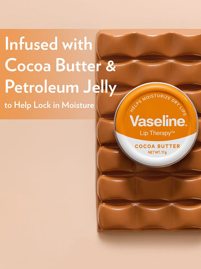 Vaseline Lip Therapy Cocoa Butter Lip Tin