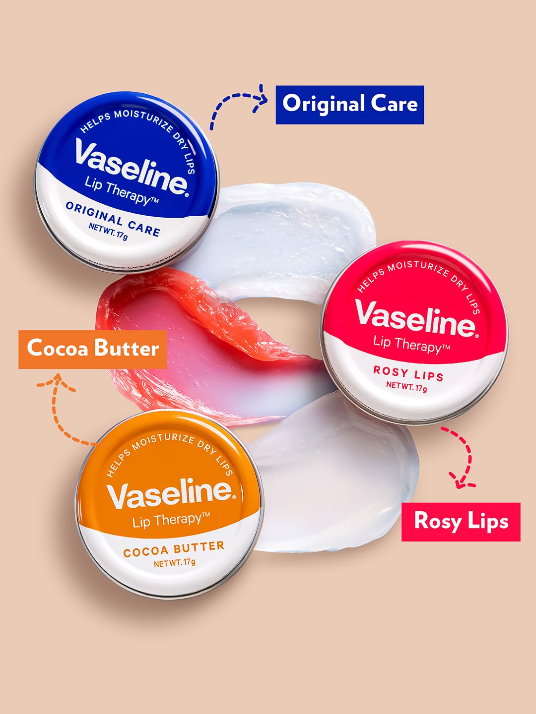Vaseline Lip Therapy Cocoa Butter Lip Tin