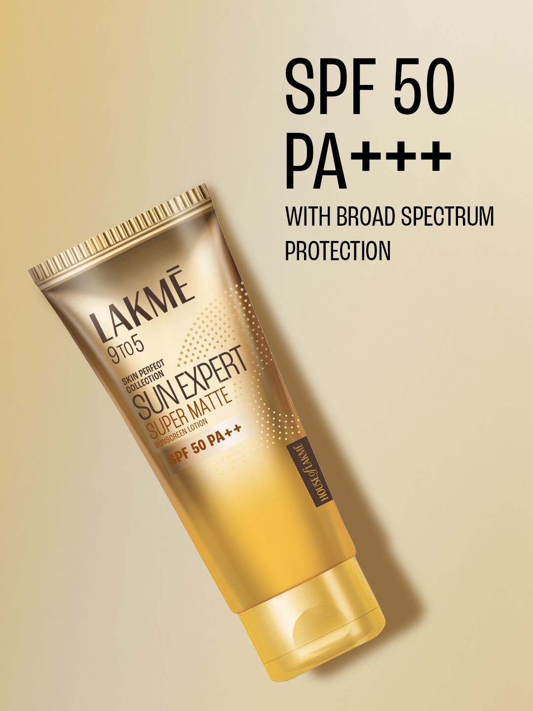 Lakme Matte Sunscreen SPF 50 PA+++ Niacinamide with UVA/B Protection