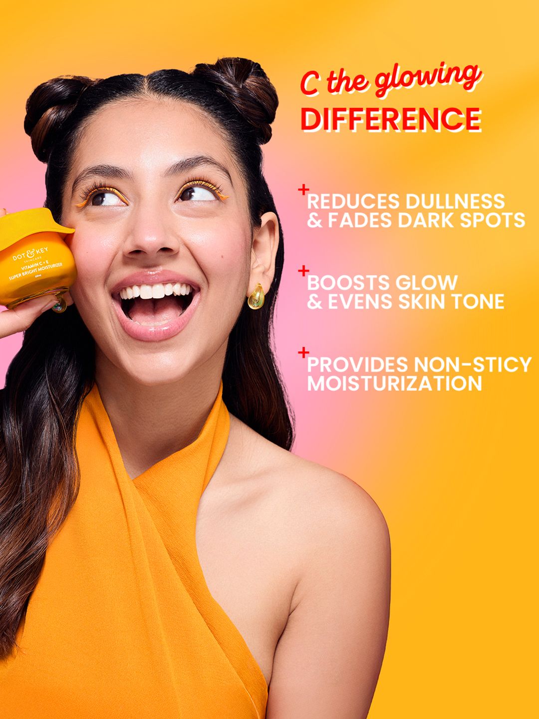 DOT & KEY Vitamin C+E Oil-Free Moisturizer For Glowing Skin & Fades Dark Spots